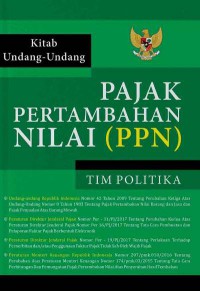 Image of Kitab undang-undang pajak pertambahan nilai (ppn)