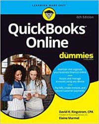 Image of Quickbooks online for dummies
