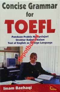Image of Concise grammar for TOEFL