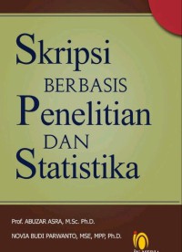 Image of Skripsi berbasis penelitian dan statistika