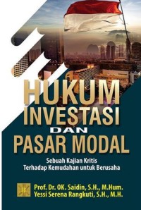 Image of Hukum investasi dan pasar modal