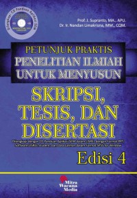 Image of Petunjuk praktis penelitian ilmiah untuk menyusun skripsi, tesis, dan disertasi edisi 4