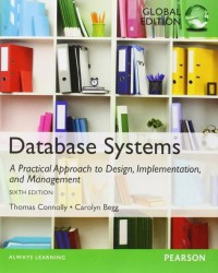 Image of Database systems : a practical approach to design, implementation, and management