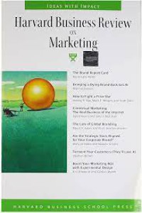 Image of Harvard Business Review On Marketing