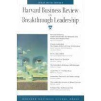 Image of Harvard business review on breakthrough leadership