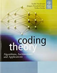 Image of Coding theory : algorithms, architectures, and applications