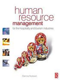Image of Human resource management for the hospitality and tourism industries