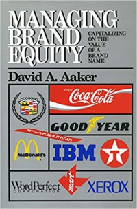 Image of Managing brand equity : capitalizing on the value of a brand name