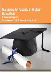Image of Managing for Quality in Higher Education: A Systems Perspective