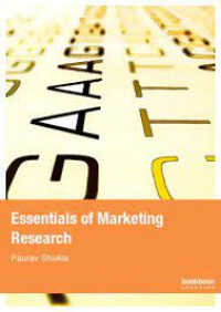 Image of Essentials of Marketing Research