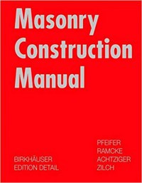 Image of Masonry Construction Manual