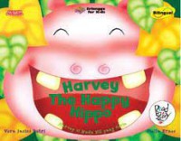 Image of Harvey the Happy Hippo = Harvey si Kuda Nil yang ceria