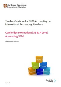 Image of Teacher Guidance for 9706 Accounting on International Accounting Standards