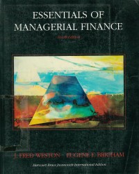 Image of Essensials of Managerial Finance