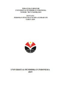 Image of Pedoman Penulisan Karya Ilmiah