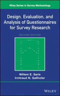 Image of Design, Evaluation, and Analysis of Questionnaires for Survey Research