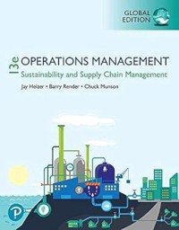 Image of Operations Management : Sustainability and Supply Chain Management