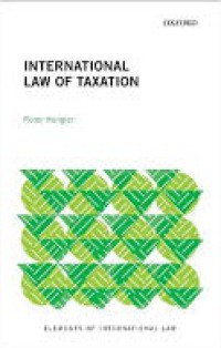 Image of International Law  of Taxation