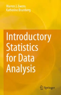 Image of Introductory Statistics for Data Analysis