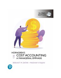 Image of Horngren’s Cost Accounting: A Managerial Emphasis