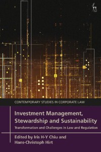 Image of Investment Management, Stewardship and Sustainability : Transformation and Challenges in Law and Regulation