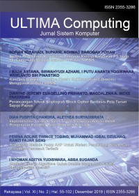 Image of Ultima computing : jurnal sistem komputer : 2017