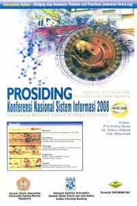 Image of Konferensi nasional sistem informasi (2008 : Yogyakarta)
