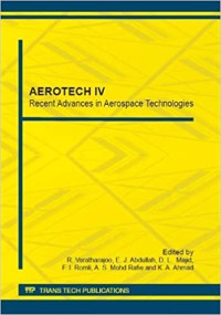 Image of Aerotech IV: Recent Advances in Aerospace Technologies: Selected, Peer Reviewed Papers from the AEROTECH IV