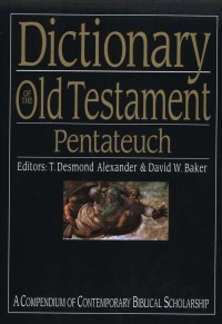 Image of Dictionary of the Old Testament : Pentateuch