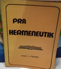 Image of Pra Hermeneutik