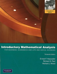 Image of Introductory mathematical analysis for business, economics, and the life and social sciences