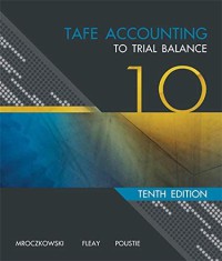 Image of TAFE accounting : to trial balance