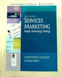 Image of Services marketing : people, technology, strategy