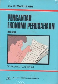 Image of Pengantar ekonomi perusahaan