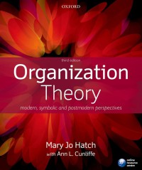 Image of Organization theory : modern, symbolic, and postmodern perspectives