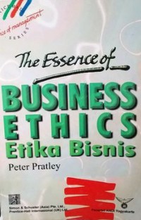 Image of The essence of business ethics : Etika bisnis