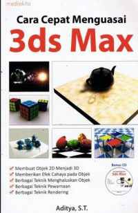 Image of Cara cepat  menguasai 3ds Max