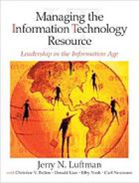 Image of Managing the information technology resource : leadership in the information age