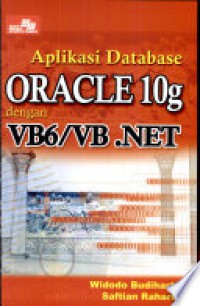 Image of Aplikasi database Oracle 10g dengan VB6 / VB .Net
