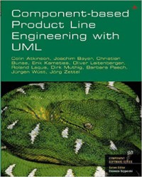 Image of Component-based product line engineering with UML