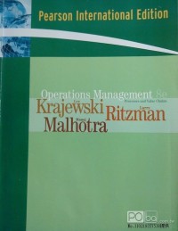 Image of Operations management : processes and value chains