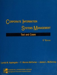 Image of Corporate information systems management: text and cases