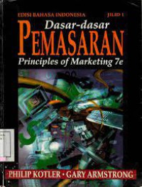 Image of Dasar-dasar pemasaran : principles of marketing : jilid 1