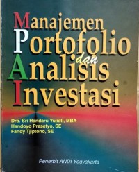 Image of Manajemen portofolio dan analisis investasi
