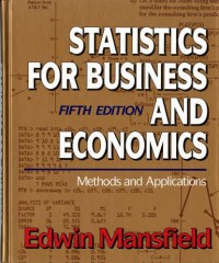 Image of Statistics for business and economics : methods and applications