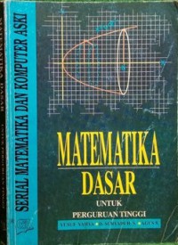 Image of Matematika dasar untuk perguruan tinggi