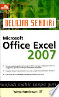 Image of Belajar sendiri microsoft office excel 2007