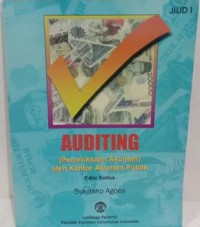 Image of Auditing : pemeriksaan akuntan oleh Kantor Akuntan Publik : v.1