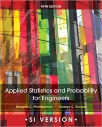 Image of Applied statistics and probability for engineers : SI version