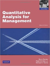 Image of Quantitative analysis for management